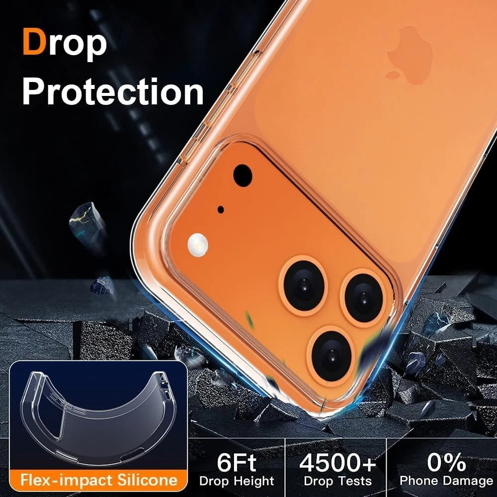 Case for iPhone 17 Pro Max Clear shockproof Case Cover Free Fast UK Shipping